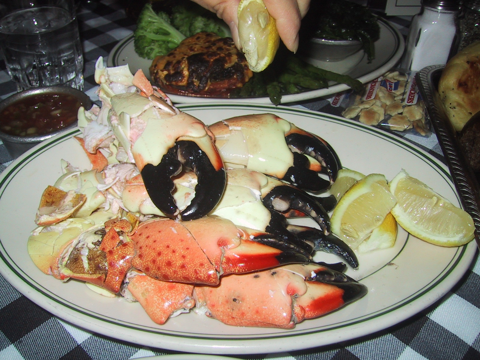 マイアミのストーンクラブ くらびーの蟹ブログ 世界蟹紀行 かに カニ Crab